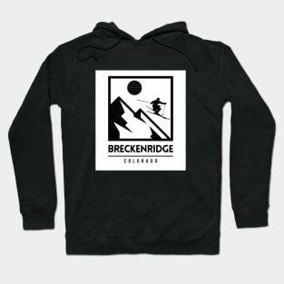 Breckenridge Colorado United States ski Hoodie